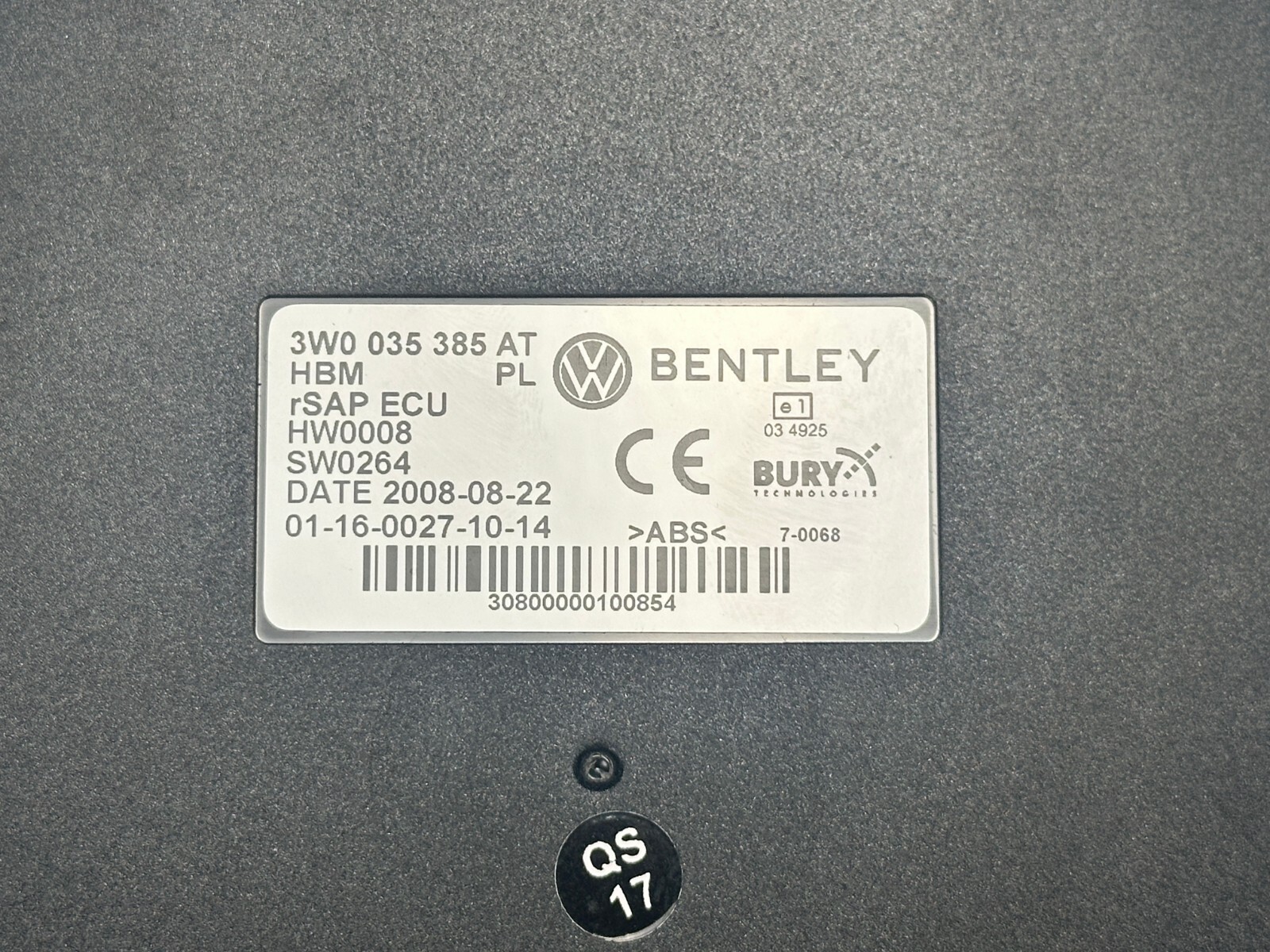 Bentley Continental Flying Spur Telephone Control Module 29k 2006-2012 OEM