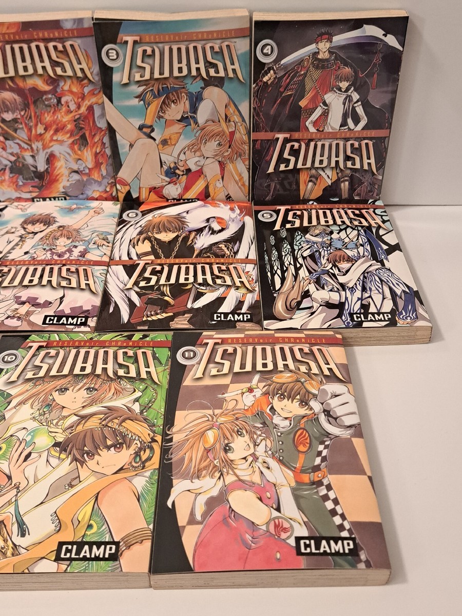 ツバサ-RESERVoir CHRoNiCLE- 英語版　漫画　English Tsubasa Reservoir Chronicle by Clamp English Manga Volumes 1-11 | eBay