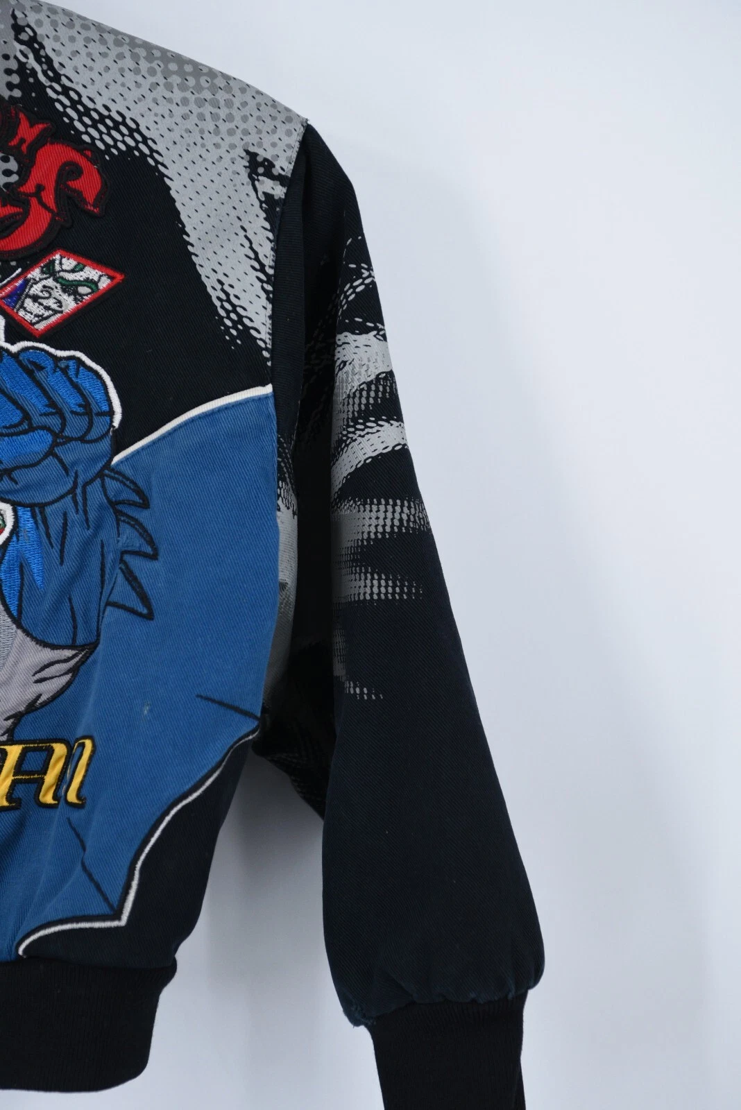 Batman Joker Jeff Hamilton Youth Medium Baseball Jacket