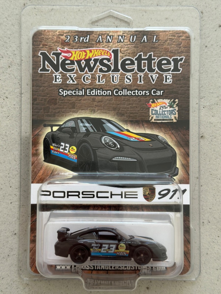 Hot Wheels Newsletter Exclusive PORSCHE 911 GT3 RS 23rd Collectors