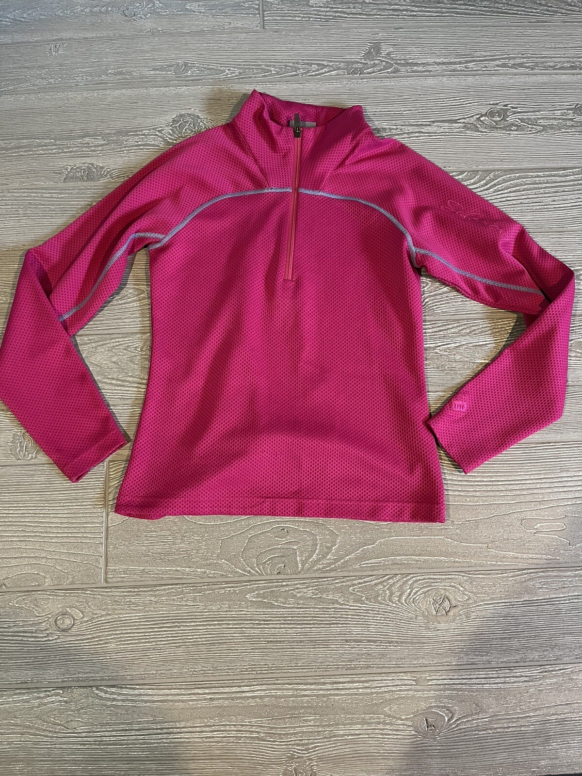 Salomon Advanced Skin rosa 1 4 cerniera rosa manica lunga collo finto