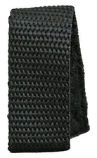 HWC Black Nylon BELT KEEPER for Duty - Belt hook and loop fastener 4-Pack