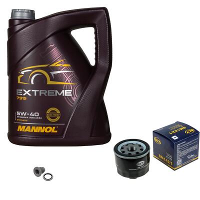 SCT Germany Ölfilter 5 L MANNOL Extreme 5W-40 für Dacia Renault Duster 1.5 dCi