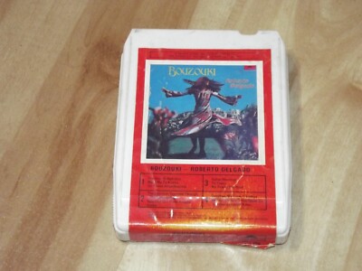 Bouzouki Roberto Delgado 8 Track Stereo Tape Cartridge