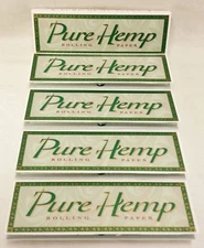 5 Packs of Pure Hemp 1.0 Single Wide 50 Per Pack With Free Shipping