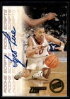 1998-99 Press Pass Double Threat Rookie Script Tyronn Lue Auto Nebraska
