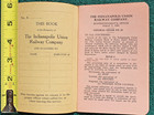 1910 Indianapolis Union Railway Rules Booklet Indiana Railroad Train Company — photo 2