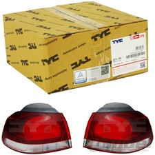 2x TYC HECKLEUCHTE RÜCKLEUCHTE LINKS/RECHTS passend für VW GOLF VI 5K1
