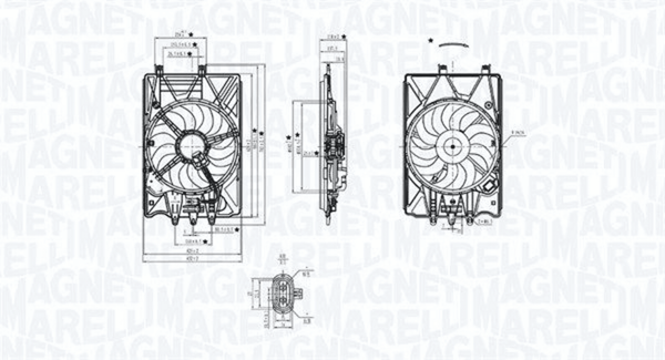 LüFter MotorküHlung FüR Fiat 500L-image