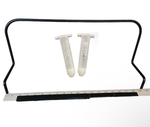 Sleep Number Platt Tooless 19” W X 8” H Mattress Retainer Bar & Plugs Adjustable