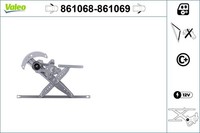 Valeo Fensterheber 861069 FüR Honda