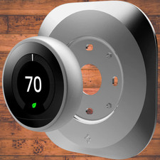 3rd Gen Learning Thermostat Smart Stainless S...
