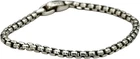 DAVID YURMAN Sterling Silver Box Link Bracelet Size Small 3.6mm Wide 7.0in Long