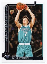 2025-2026 Topps NBA Flagship: Kon Knueppel Rookie Card #204 Hornets RC A7