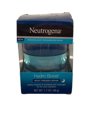 Neutrogena Hydro Boost Hyaluronic Acid Pressed Night Serum, 1.7 oz