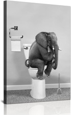 Quadro Divertente su Tela Senza Cornice Design Minimalista 50x70 cm