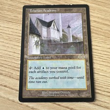 Tolarian Academy (Urza's Saga - USG) Vintage MTG - Light Play