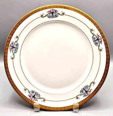 Set 12 Rosenthal Selb Bavaria Pickard China Gold Encrusted Porcelain Plates