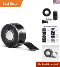 1 Inch x 10 FT Heavy-Duty Silicone Hose Repair Tape - Waterproof  Durable