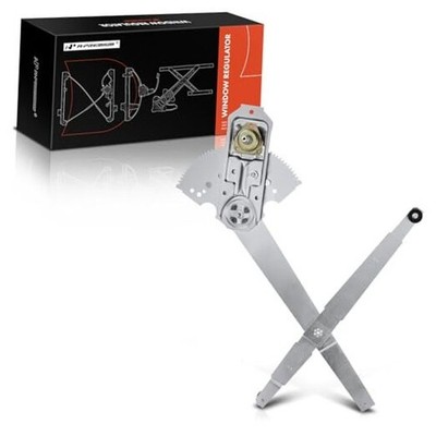 Front Driver Side Manual Window Regulator Compatible with Dodge Ramcharger