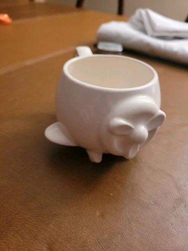 Rare Vintage 1980 Japan Vandor Imports San Fransisco Ceramic Biplane Coffee Mug