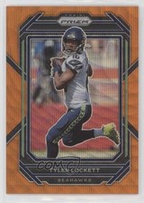 2022 Panini Prizm Orange Wave Prizm 30/60 Tyler Lockett #257 0l1