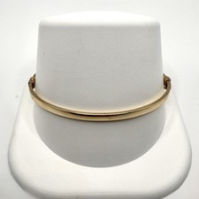 7" 14K Yellow Gold 2.8mm Bangle Bracelet 3.75g ML1080999 