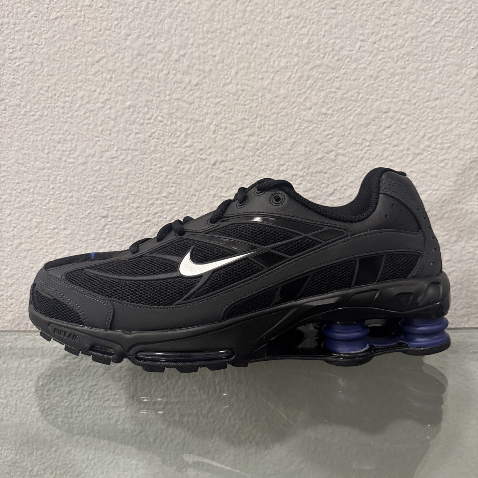 Nike Shox Ride 2 Black Metallic Silver Deep Royal Blue IM5999-010 Mens Size 11.5 thumbnail 3