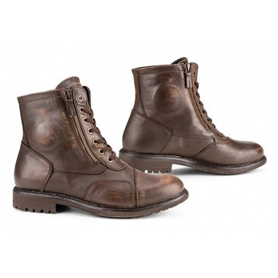 Falco AVIATOR  Motorcycle Boots D3O  Armour FAL747-18-003-47 Brown Size 47