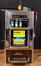 Vintage Mills High Top 5¢ Slot Machine 1960s – For Repair / Restoration