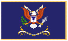 Rectangle Flags - Regimental Colors - 33rd Infantry Regiment - Ridentes Venimus