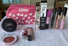 New Assorted Makeup Bundle For Teens Women-Eyes-Lips-Cheeks Cosmetic Bag