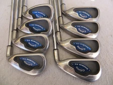 NICE CALLAWAY STEELHEAD X-16 3-PW IRON SET CALLAWAY UNIFLEX STEEL MENS RH