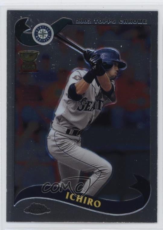 2002 Topps Chrome Ichiro Suzuki Ichiro #225 HOF tp9