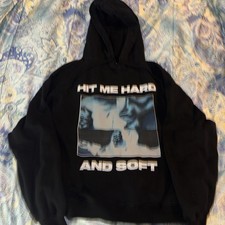 Billie Eilish Hit Me Hard And Soft Negative Sweatshirt Black Large