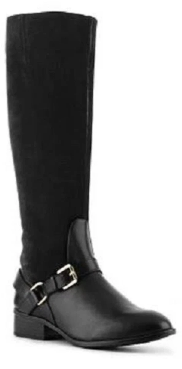 RALPH LAUREN COLLECTION Black Leather Quilted Suede Knee High Boots 6.5 Ralph Lauren | Shoes | Ralph Lauren Collection Over The Knee  main image 2