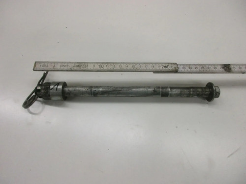 1. Kawasaki GPZ 500 S EX 500 A Steckachse (1) hinten 17 mm Hinterrad Achse Felge