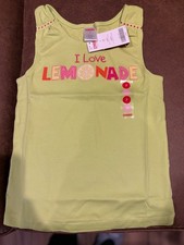 Haut Sans Manches Gymboree Pour Fille – Taille 6 – Rayures Pêche – NEUF