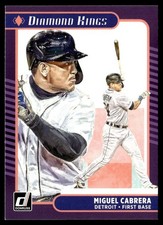 2021 Donruss Diamond Kings Miguel Cabrera Detroit Tigers #10