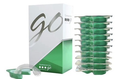 Opalescence Go Mint Teeth Whitening Trays 15% 10 Pack, Exp 08/26, Sealed