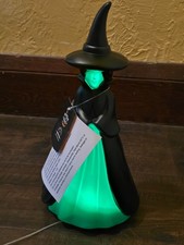 Hyde And Eek Halloween Lit Witch Blow Mold Ba...