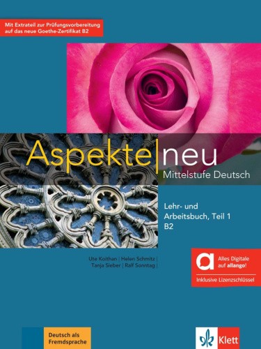 Aspekte neu B2 - Hybride Ausgabe allango. Lehr- und Arbeitsbuch mit Audio-CD,