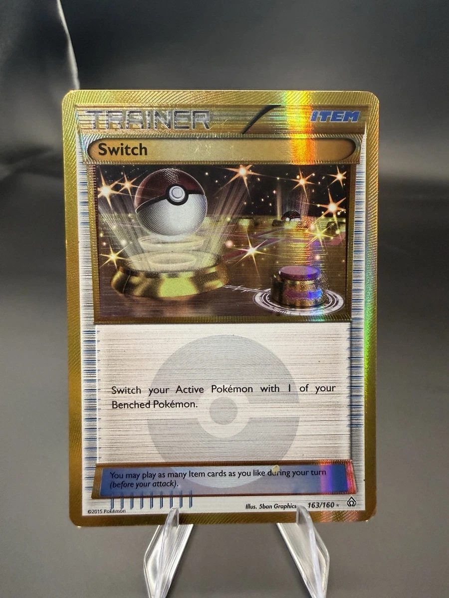 pokemon trainer switch card value Trainer-Item Pokémon TCG Nintendo Secret Rare Individual Collectible Card  Game Cards for sale
