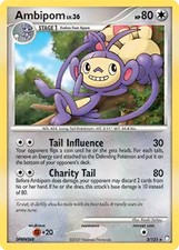 Ambipom - 3/123 - Pokemon Mysterious Treasures Holo Card NM on eBay