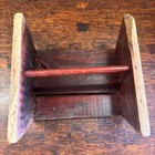 Primitive Vintage Child's Little Wooden Step Stool /Country Farmhouse/Handmade — photo 7