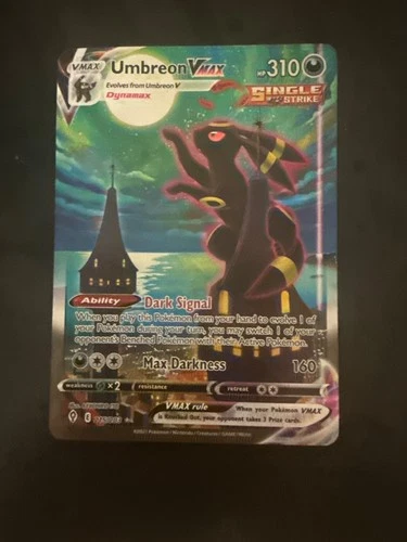 Umbreon VMAX (Alternate Art Secret) 215/203 SWSH07: Evolving Skies Holo
