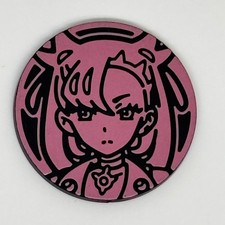 Pokemon MARNIE Coin Pink Non Holofoil ex Starter Set Morpeko & Grimmsnarl ex NM