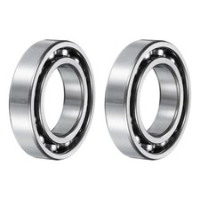 6008 Deep Groove Ball Bearings, 2pcs 40 x 68 x 15mm C3 Open Type Chrome Steel