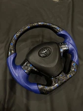 TOYOTA COROLLA 2001-18 HYDRODIPPED FORGED CARBON FIBER STEERING WHEEL