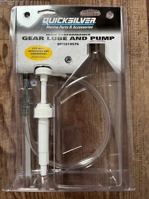 Original Quicksilver Getriebeölpumpe für alle OMC, Cobra und Volvo Penta SX